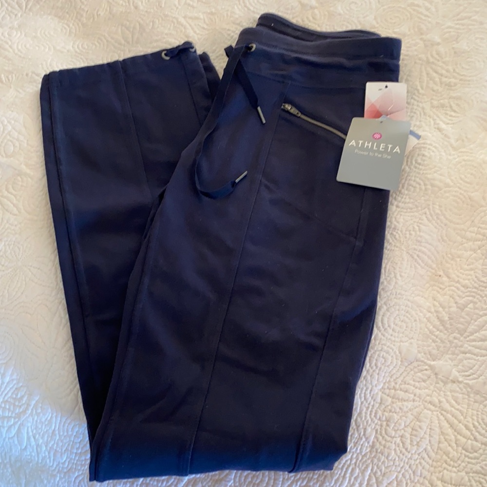 Athleta Metro Slouch - Navy Blue XS